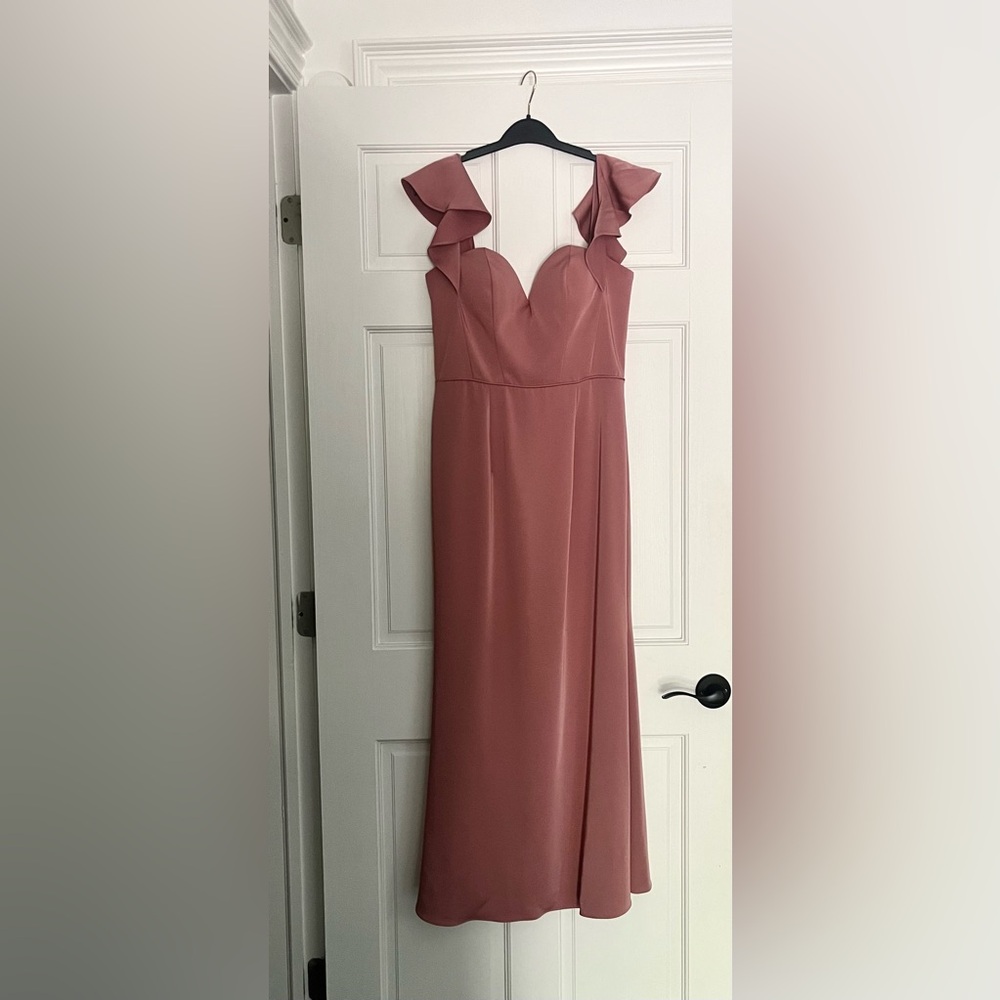 Kleinfeld Pink Sleeveless Dress